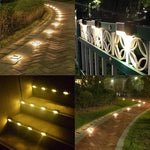 Load image into Gallery viewer, Waterproof Outdoor Solar Deck Lights
