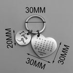 Load image into Gallery viewer, Sank®Special Day Personalized Calendar Keychain(Gift Package)
