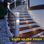 Load image into Gallery viewer, Waterproof Outdoor Solar Deck Lights
