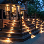 Load image into Gallery viewer, Waterproof Outdoor Solar Deck Lights
