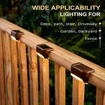 Load image into Gallery viewer, Waterproof Outdoor Solar Deck Lights
