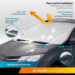 Load image into Gallery viewer, Hirundo Magnetic Car Anti-snow Cover
