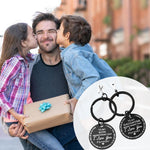 Load image into Gallery viewer, SANK® To My Son/Daughter Keychain (BLACK)
