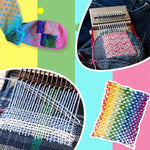 Load image into Gallery viewer, Darning Weaving Loom Kit
