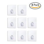 Load image into Gallery viewer, Waterproof Reusable Seamless Sticky Transparent Frosted Hooks
