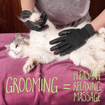 Load image into Gallery viewer, Hirundo® Pet Grooming Gloves For Cats, Dogs &amp; Horses - ( 1 pair )
