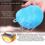 Load image into Gallery viewer, Hirundo Silicone Multi-purpose Scrubber Sponge
