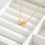 Load image into Gallery viewer, Initial Heart Necklace
