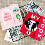 Load image into Gallery viewer, Felt DIY Cloth Non-Woven Painting Book
