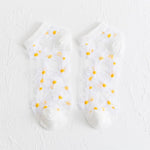 Load image into Gallery viewer, Translucent Daisy Socks
