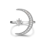 Load image into Gallery viewer, Moon &amp; Star Ring
