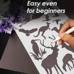 Load image into Gallery viewer, Fast Draw Stencil Art Templates( 12 Sheets/Set )

