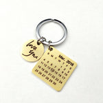 Load image into Gallery viewer, Sank®Special Day Personalized Calendar Keychain(Gift Package)
