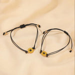 Load image into Gallery viewer, Cute Sunflower Braided Bracelet
