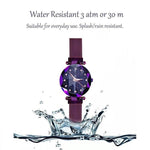 Load image into Gallery viewer, Waterproof Starry Sky Girl Wristwatch

