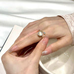Load image into Gallery viewer, Natural Moonstone Necklace• Ring• Bracelet•Earrings
