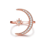 Load image into Gallery viewer, Moon &amp; Star Ring
