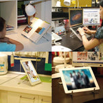 Load image into Gallery viewer, Laptop Tablet Top Anti-skid Angle Height Adjustable Bracket
