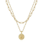 Load image into Gallery viewer, Gold Initial Necklaces for Women
