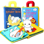 Load image into Gallery viewer, Early Education 3D Cloth Book
