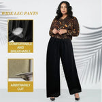 Load image into Gallery viewer, Ice Silk Wide Leg Women's Pants

