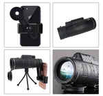 Load image into Gallery viewer, 12X50 High Power Monocular Telescope With Smartphone Adapter and Tripod
