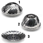 Load image into Gallery viewer, Stainless Steel Telescopic Steamer
