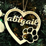Load image into Gallery viewer, SANK®PERSONALIZED DOG/CAT PAW CHRISTMAS ORNAMENT
