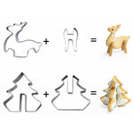 Load image into Gallery viewer, Stainless Steel Christmas Cookie Mold

