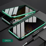 Load image into Gallery viewer, Upgraded Anti-peep Two Side Tempered Glass Magnetic  iPhone Case
