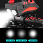 Load image into Gallery viewer, Mobile Phone Bracket with Bicycle Lights
