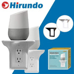 Load image into Gallery viewer, Hirundo Wall Outlet Shelf Power Perch, White/Black
