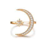 Load image into Gallery viewer, Moon &amp; Star Ring
