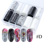 Load image into Gallery viewer, Nail Art Transfer Foils (Set of 10)
