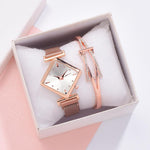 Load image into Gallery viewer, Diamond Watch &amp; Bracelet Set
