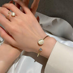 Load image into Gallery viewer, Natural Moonstone Necklace• Ring• Bracelet•Earrings
