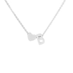 Load image into Gallery viewer, Initial Heart Necklace
