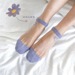 Load image into Gallery viewer, Translucent Daisy Socks
