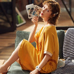 Load image into Gallery viewer, Summer Pajamas Cute Dress
