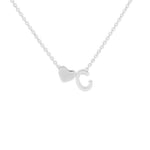 Load image into Gallery viewer, Initial Heart Necklace
