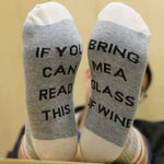 Load image into Gallery viewer, If You Can Read This Funny Saying Socks, 2 Pairs
