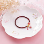 Load image into Gallery viewer, Hand Crafted Lucky Cat Knotted Bracelet
