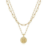 Load image into Gallery viewer, Gold Initial Necklaces for Women
