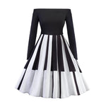 Load image into Gallery viewer, Off Shoulder Long Sleeve Dress

