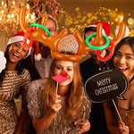 Load image into Gallery viewer, Christmas Reindeer Antler Ring Toss Game
