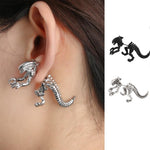 Load image into Gallery viewer, Funny Punk 3D Metal Mini Dinosaur Cartilage Earring Set
