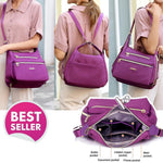 Load image into Gallery viewer, Bag with Double Zippers, Handbag and Shoulder Bag
