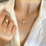 Load image into Gallery viewer, Natural Moonstone Necklace• Ring• Bracelet•Earrings
