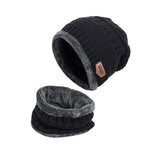 Load image into Gallery viewer, Warm Beanie Cap With Scarf

