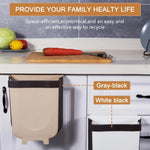 Load image into Gallery viewer, Creative Wall Mounted Folding Waste Bin
